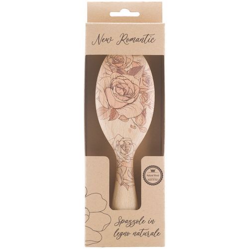 Lombard Cutlery mala ovalna drvena četka, pink rose slika 3