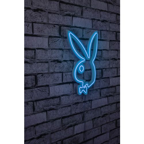 Wallity Ukrasna plastična LED rasvjeta, Playboy - Blue slika 1