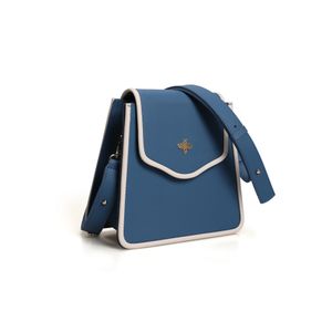 1248 - Blue Blue
Cream Shoulder Bag