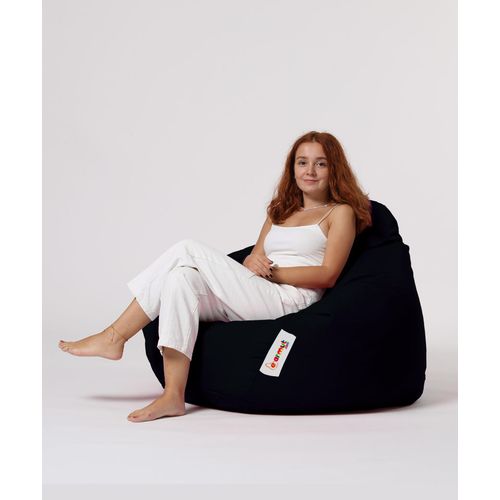 Atelier Del Sofa Premium XXL - Crni Bean Bag  slika 9