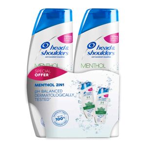 Head & Shoulders šampon za kosu Menthol 2x360ml