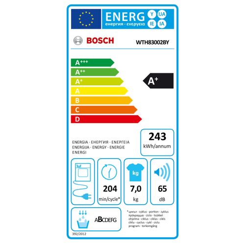 Bosch sušilica rublja WTH83002BY slika 15