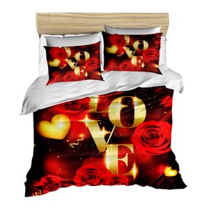 161 Red
Gold
White Double Duvet Cover Set