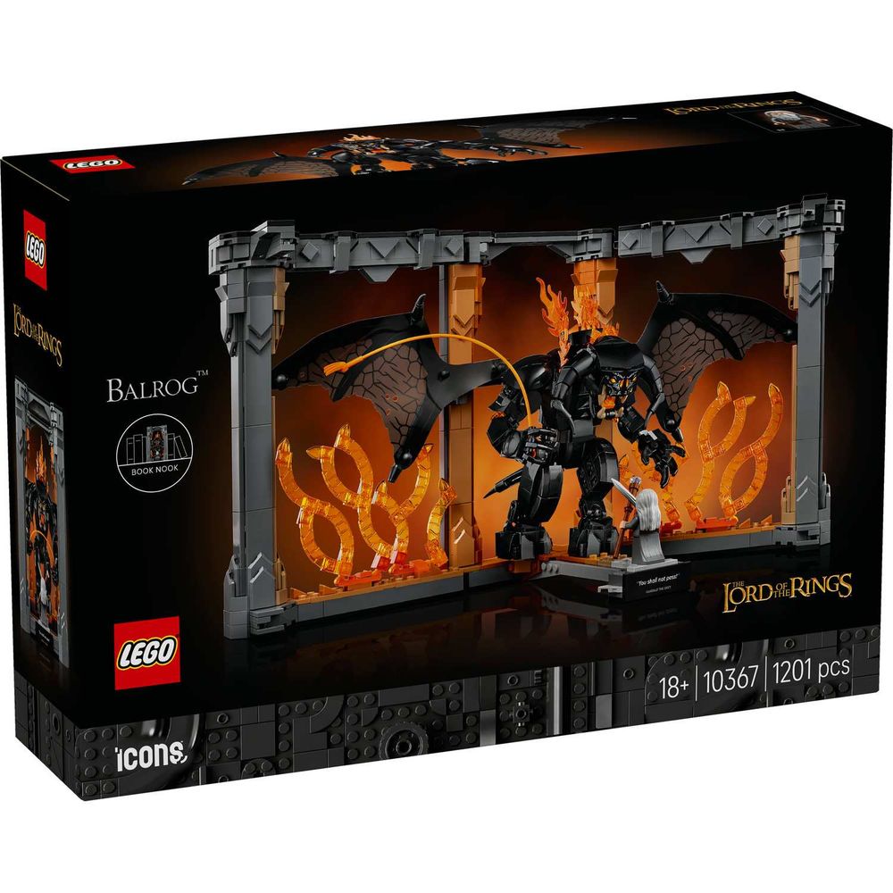 LEGO 10367 Balrog™ Book Nook slika 1