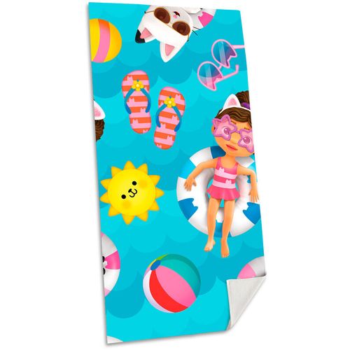 Gabbys Dollhouse cotton beach towel slika 1