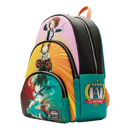 My Hero Academia Triple Pocket Scene Mini Backpack slika 3