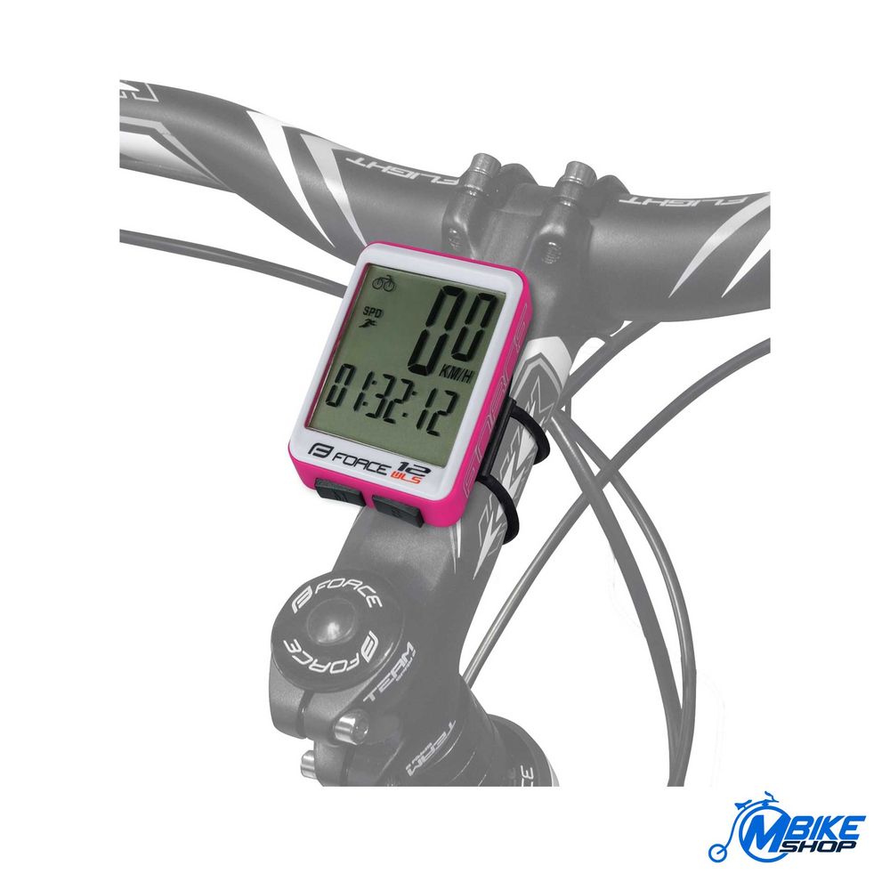 Force Brzinomjer za bicikl WLS 12F Wireless Pink slika 3