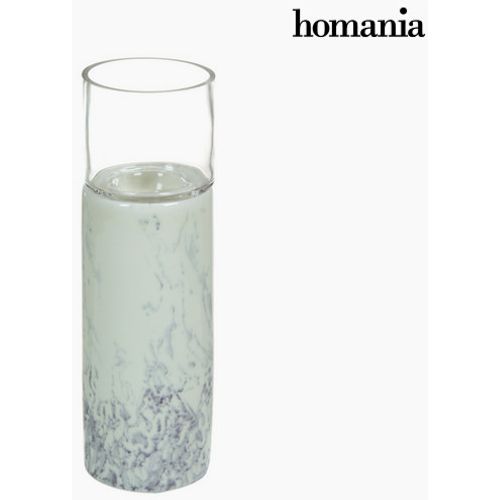 Bijeli keramički svijećnjak by Homania slika 1