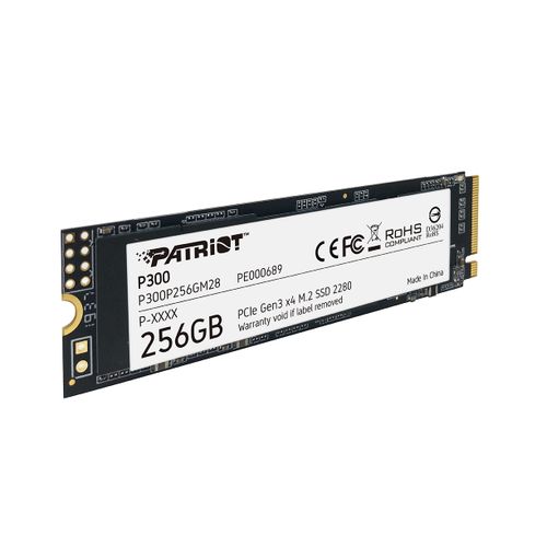 Patriot P300 256GB M.2 NVMe SSD PCIe Gen 3 x4 slika 2