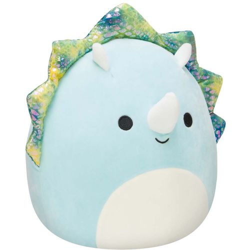 Squishmallows Fuzzamallow Plišana igračka Triceratops Malik 30cm slika 2