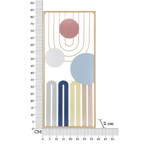 Mauro Ferretti Zidna dekoracija COLORFUL -A- 37X2X84 cm slika 6