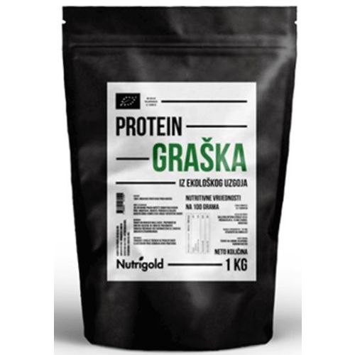 Nutrigold Protein graška - Organski 1000g xxl slika 1