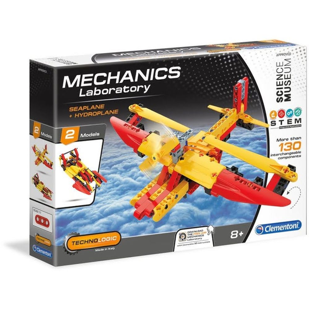 Clementoni Science&Play Mechanics Laboratory Seaplane + Hydroplane slika 1