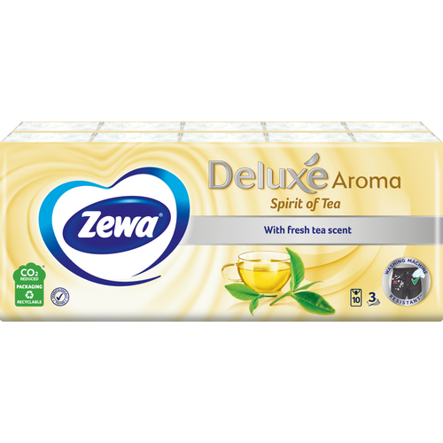 Zewa deluxe Papirnate mirisne maramice Spirit of tea slika 1