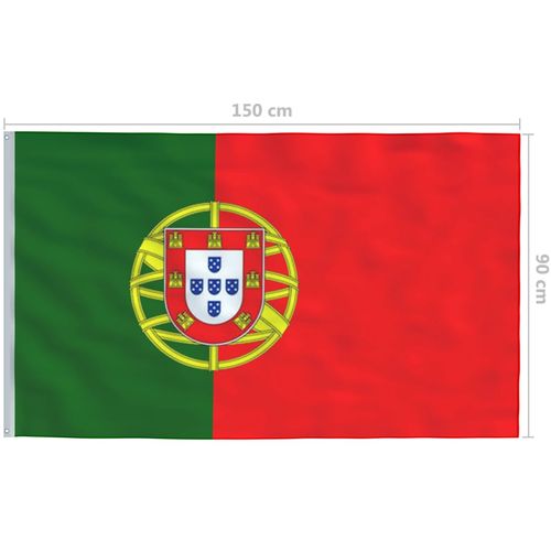 Portugalska zastava 90 x 150 cm slika 21