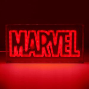 Marvel Logo LED Lampa