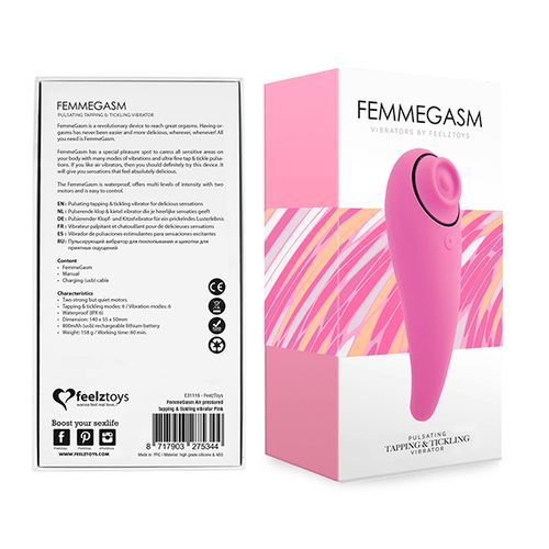 Vibrator FeelzToys - FemmeGasm, ružičasti slika 3