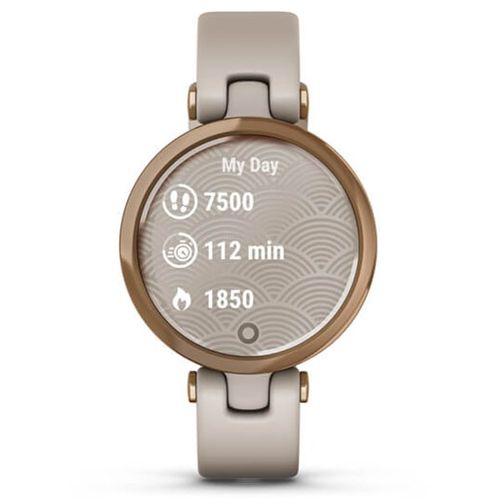 GARMIN Lily Sport Rose Gold Light Sand (silikonski remen) slika 2