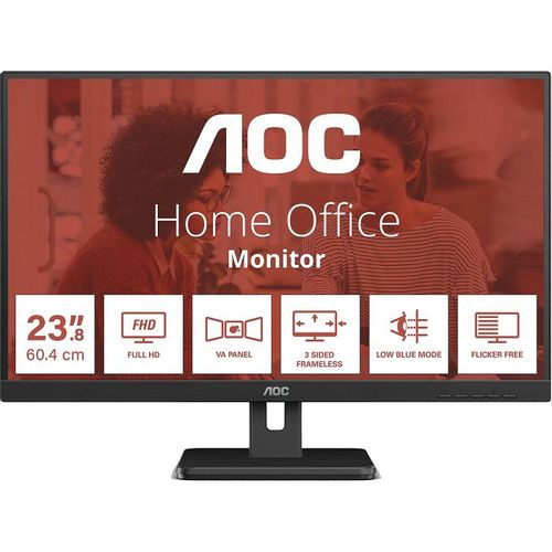 Monitor AOC 23,8" 24E3UM s VA panelom, HDMI, DP, zvučnicima i USB priključcima slika 1