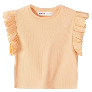 Minoti Majica bez rukava za djevojčice - Neon Orange, 5-6 god