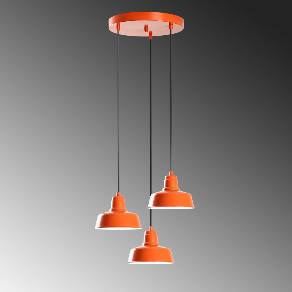 Luster Memati - 181Orange - Dizajn sa 3 Narančaste Nijanse slika 6