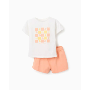 Zippy komplet za djevojčice Sun Orange, 7-8 godina