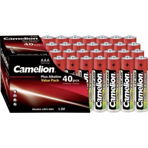 Baterija alkalna Camelion 1.5V AAA kutija 40 kom slika 1