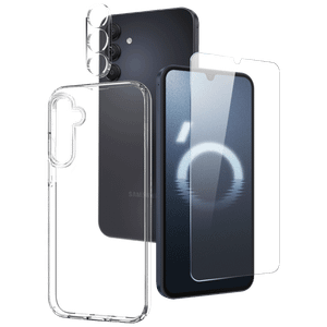 NN-Su Combo Maska za Samsung A16 sa sa zaštitom ekrana i objektiva - TPU Phone Case; Screen Protector