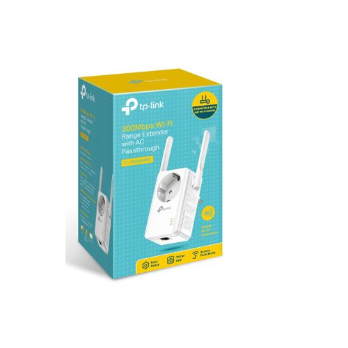 TP-LINK ekstender dometa TL-WA860RE Wi-Fi N300 300Mbps 1xLAN Uticnica 2 eksterne antene slika 2