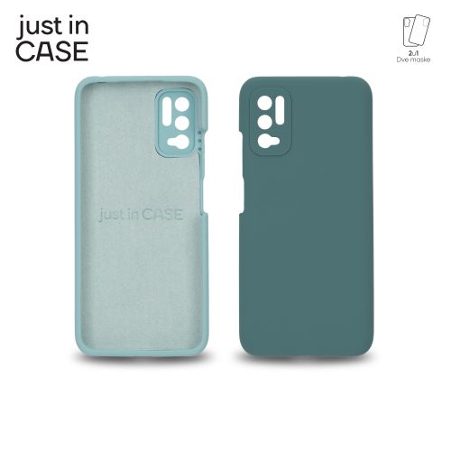 2u1 Extra case MIX PLUS paket ZELENI za Redmi Note 10 5G slika 3