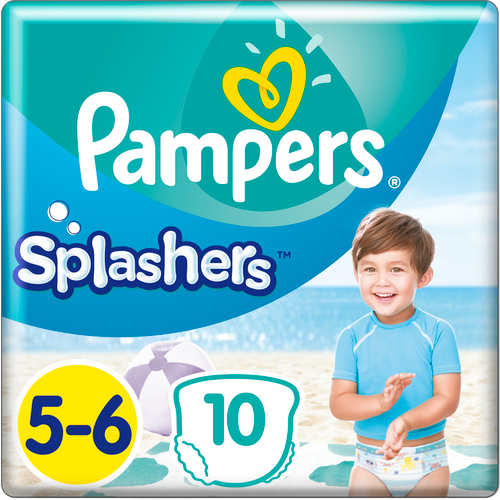 Pampers Pants Splashers, pelene-gaćice za kupanje za pouzdanu zaštitu u vodi  slika 1