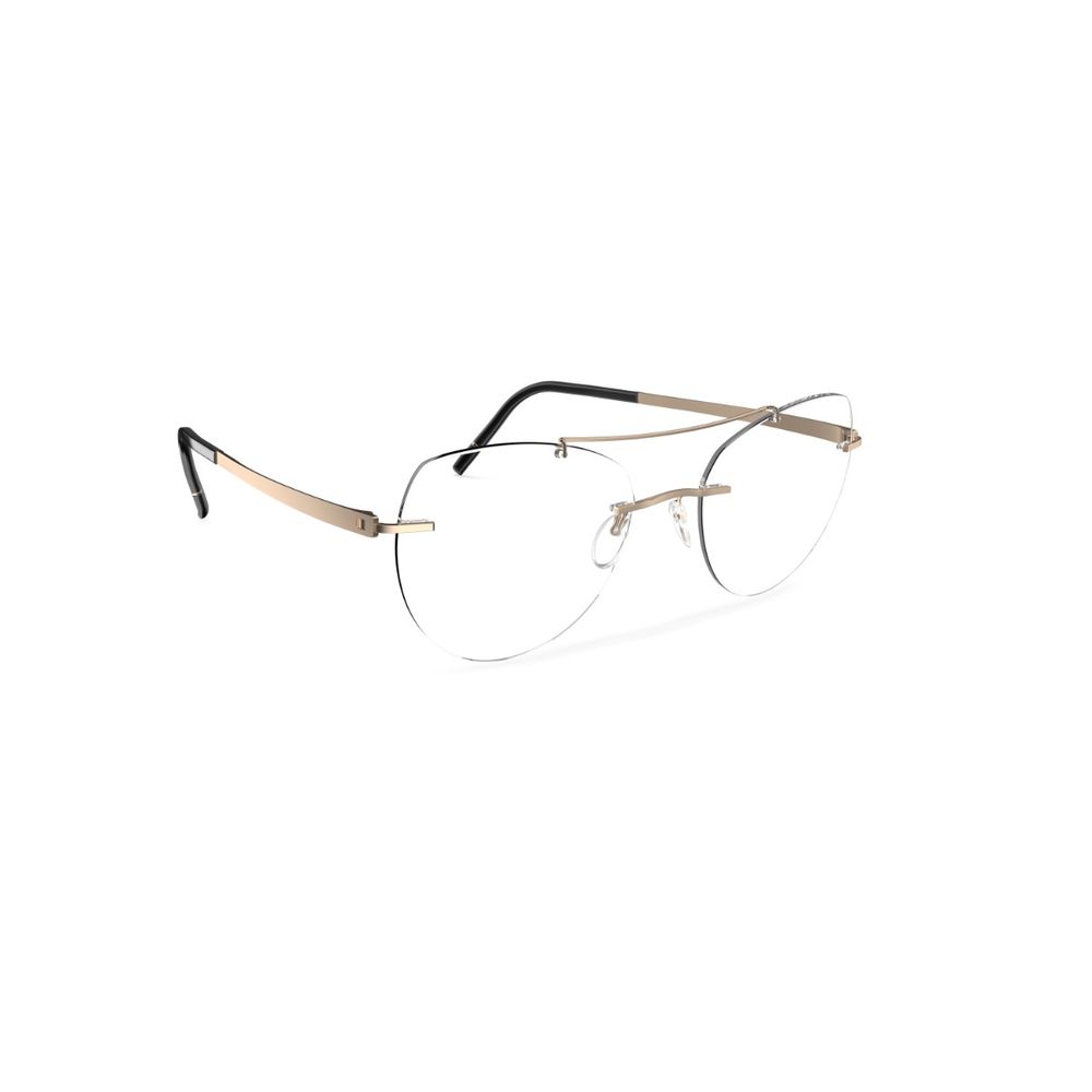 Dioptrijske naočale Silhouette Momentum Aurum L009 LO 56/17 Gold slika 2