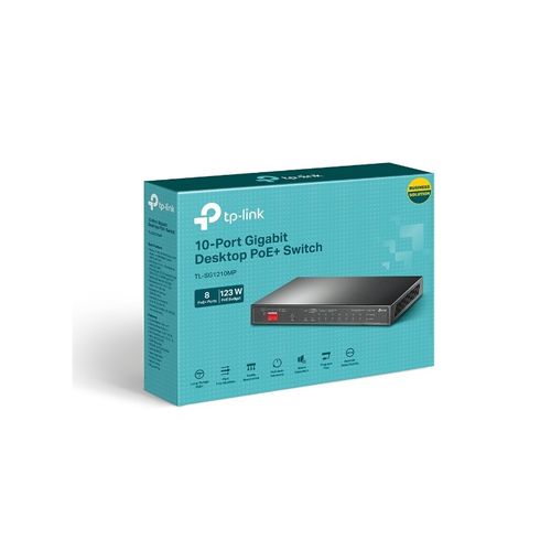 TP-LINK TL-SG1210MP 10-portni Gigabit PoE+ Switch slika 6