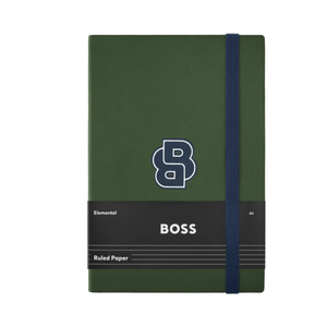 Hugo Boss notes A5 Varsity HNH612TL, zeleni