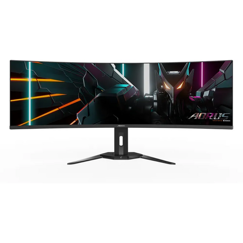 GIGABYTE AORUS CO49DQ 49'' OLED DQHD curved monitor, 5120 x 1440, 0.03ms, 144Hz, speakers slika 2