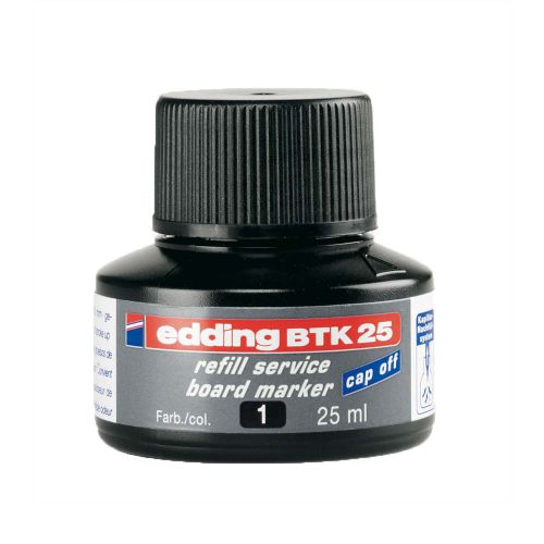 Refil za board marker Edding BTK 25 ml Crni slika 1