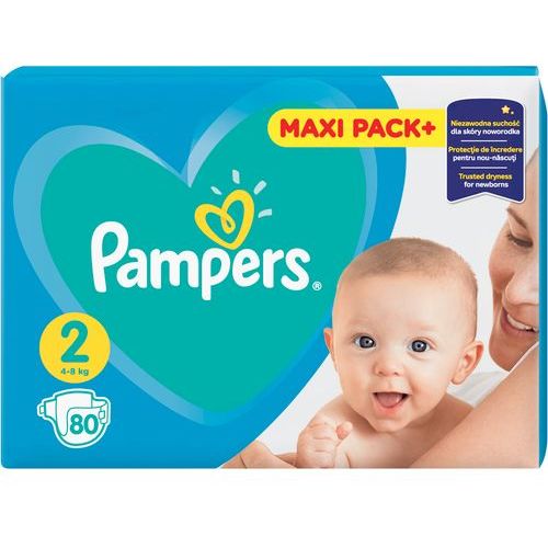 Pampers Active Baby Maxi Pack pelene, veličina 2, 76 komada slika 1