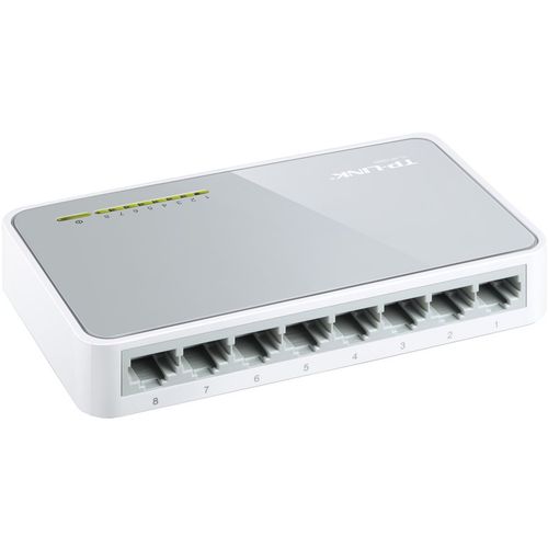 Switch TP-Link TL-SF1008D, 8-Port RJ45 10/100Mbps desktop switch slika 4