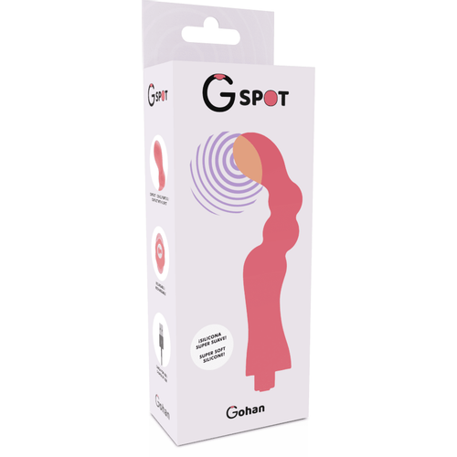 G-Spot Gohan light red vibrator slika 10