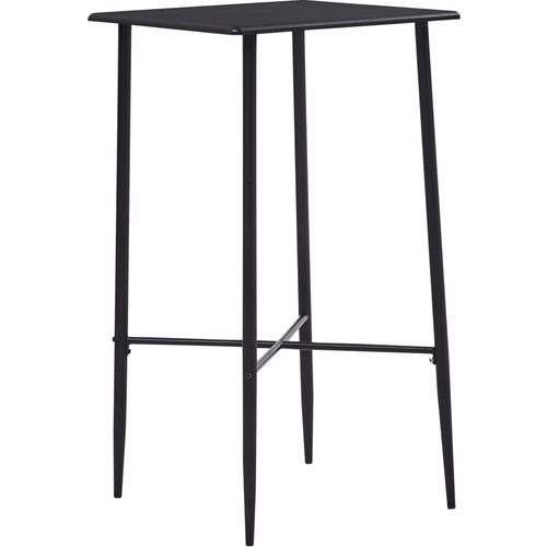 Barski stol crni 60 x 60 x 111 cm MDF slika 1