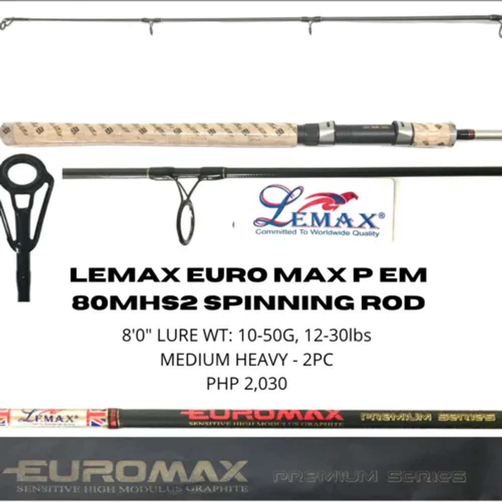 Lemax štap Euromax PS 90MH2 270cm max 60gr slika 1