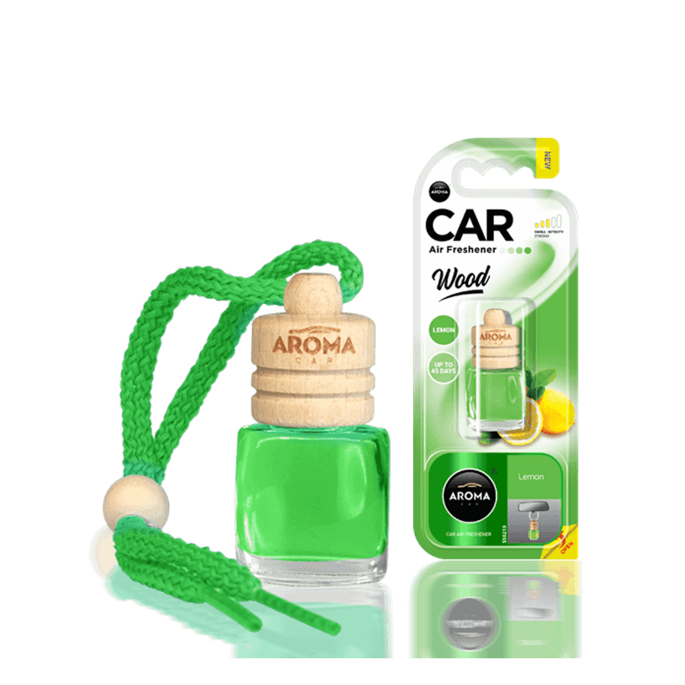 Aroma Car Miris za auto WOOD 6ml LEMON slika 1
