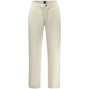 HUGO BOSS MEN'S TROUSERS BEIGE