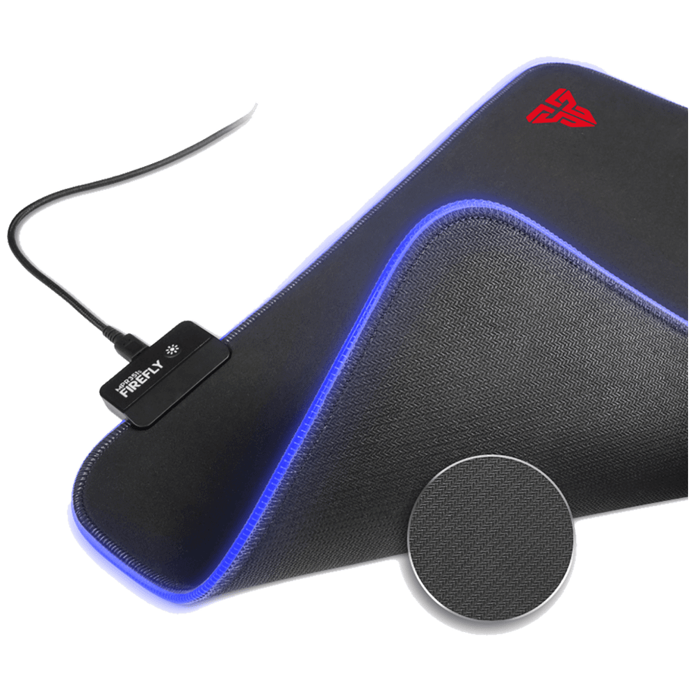 Fantech Podloga za miš, 350 x 250 x 3 mm, RGB - MPR351s Firefly slika 3