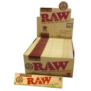 RAW Organic Hemp rizle KS Slim 50 kom 