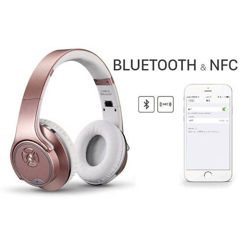 Bluetooth slusalice Sodo MH1 roze slika 2