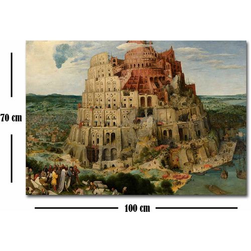 70100FAMOUSART-014 Multicolor Decorative Canvas Painting slika 4