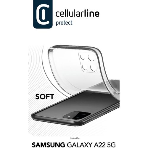Cellularline Soft silikonska maskica za Samsung Galaxy A22 5G slika 3