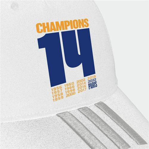 Sportska Kapa Adidas Real Madrid UCL Champions Bijela (Univerzalna veličina) slika 5