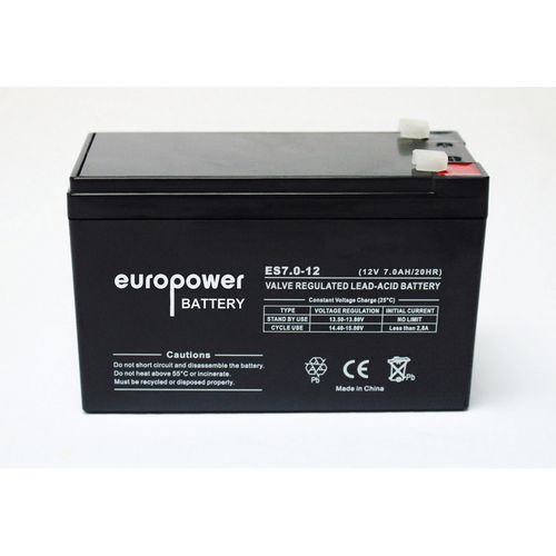 Baterija za UPS 12V 7Ah XRT EUROPOWER slika 1
